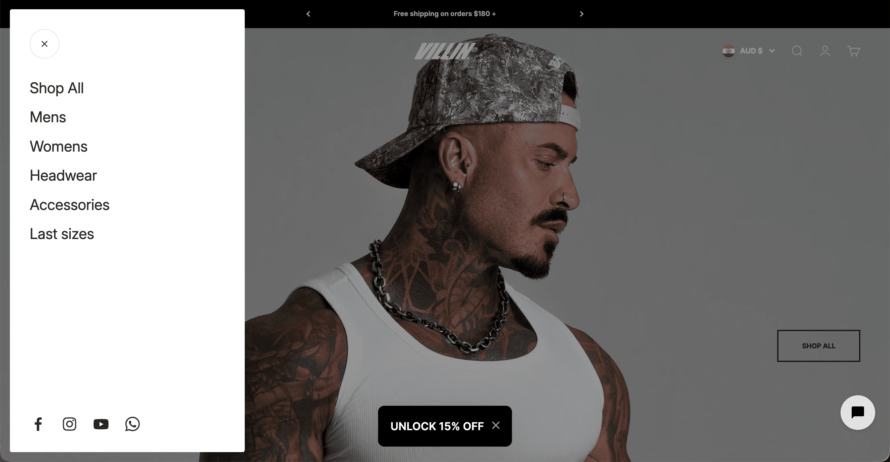 Villin Brand Storefront